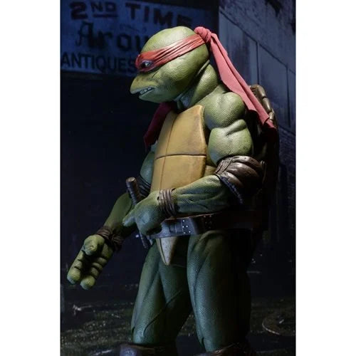 Teenage Mutant Ninja Turtles Movie 1990 Raphael 1:4 Scale Action Figure
Teenage Mutant Ninja Turtles NECA Action Figures. Item Number: NC54053