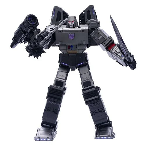 Transformers Megatron Flagship Auto-Converting Robot
Transformers Robosen Robotics Action Figures. Item Number: RRBWZTG1