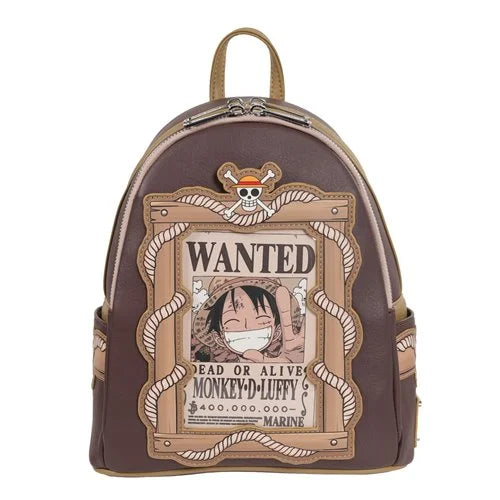 One Piece Wanted Dead or Alive Monkey D. Luffy Mini-Backpack - Entertainment Earth Exclusive
One Piece Loungefly Exclusives Backpacks. Item Number: LFOPBK0023EE
