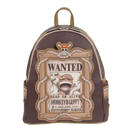 One Piece Wanted Dead or Alive Monkey D. Luffy Mini-Backpack - Entertainment Earth Exclusive
One Piece Loungefly Exclusives Backpacks. Item Number: LFOPBK0023EE