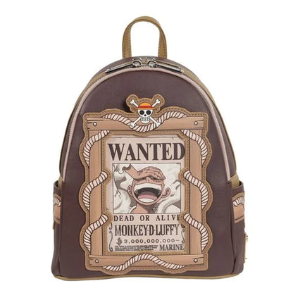 One Piece Wanted Dead or Alive Monkey D. Luffy Mini-Backpack - Entertainment Earth Exclusive
One Piece Loungefly Exclusives Backpacks. Item Number: LFOPBK0023EE