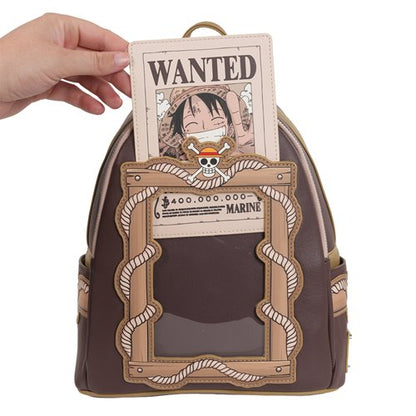 One Piece Wanted Dead or Alive Monkey D. Luffy Mini-Backpack - Entertainment Earth Exclusive
One Piece Loungefly Exclusives Backpacks. Item Number: LFOPBK0023EE