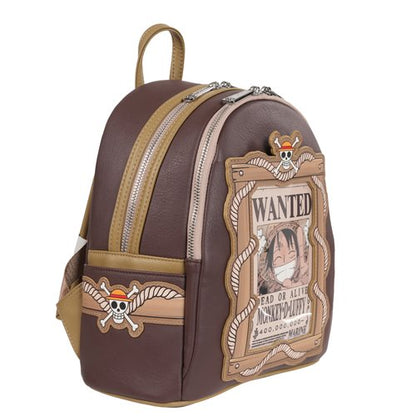 One Piece Wanted Dead or Alive Monkey D. Luffy Mini-Backpack - Entertainment Earth Exclusive
One Piece Loungefly Exclusives Backpacks. Item Number: LFOPBK0023EE