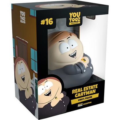 South Park Collection Real Estate Cartman Vinyl Figure #16
South Park Youtooz Vinyl Figures and Banks. Item Number: YTREALWN