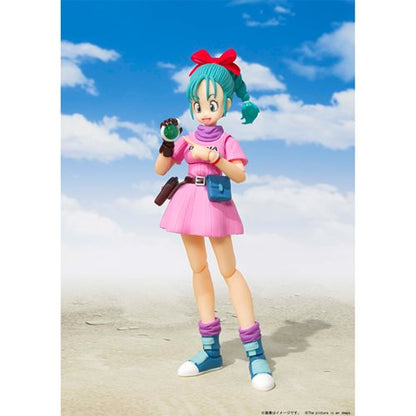 Dragon Ball Bulma Adventure Begins S.H.Figuarts Action Figure #BLFBAS66497
Dragon Ball Bandai Tamashii Nations Action Figures. Item Number: BLFBAS66497