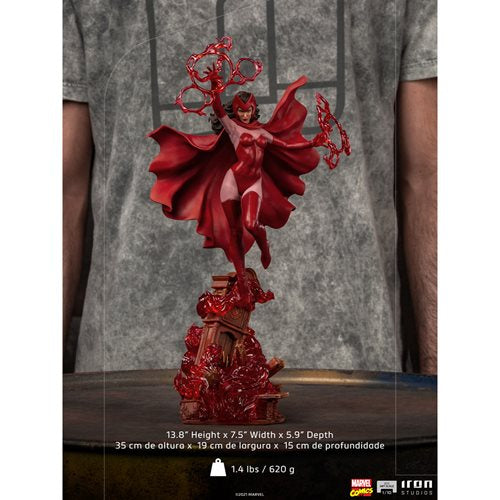 X-Men Scarlet Witch BDS Art 1:10 Scale Statue
X-Men Iron Studios Statues and Busts. Item Number: DC12768
