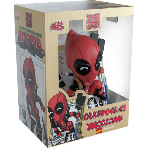 Marvel Comics Collection Deadpool #1 Vinyl Figure #8
Deadpool Youtooz Vinyl Figures and Banks. Item Number: YT84414wn