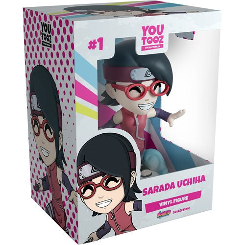 Boruto Collection Sarada Uchiha Vinyl Figure #1
Boruto Youtooz Vinyl Figures and Banks. Item Number: YT52918WN