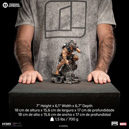 Weapon X Wolverine 50th Anniversary 1:10 Art Scale Limited Edition Statue
Wolverine Iron Studios Statues and Busts. Item Number: RN55695