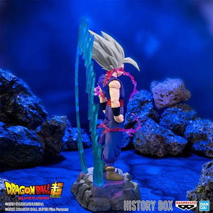 Dragon Ball Super: Super Hero Son Gohan Beast History Box Vol. 8 Statue
Dragon Ball Banpresto Statues and Busts. Item Number: SAN88503