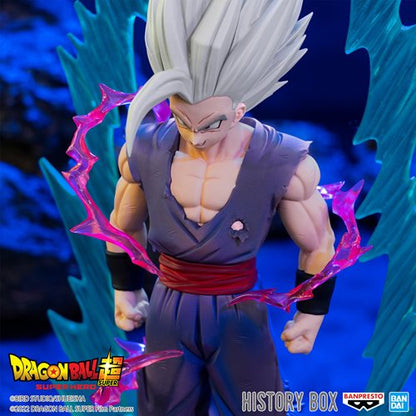 Dragon Ball Super: Super Hero Son Gohan Beast History Box Vol. 8 Statue
Dragon Ball Banpresto Statues and Busts. Item Number: SAN88503