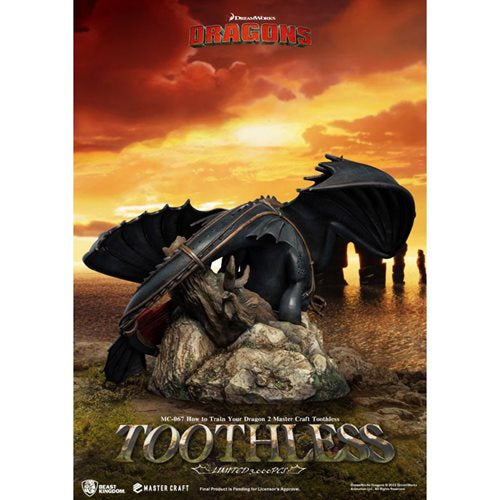 How to Train Your Dragon 3 Toothless MC-067 Master Craft Statue
How to Train Your Dragon Beast Kingdom Statues and Busts. Item Number: DC345626