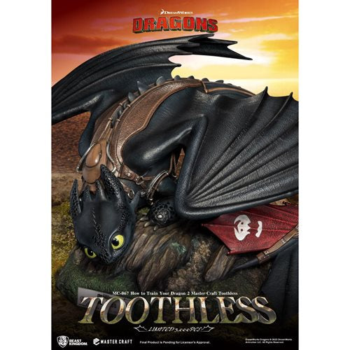 How to Train Your Dragon 3 Toothless MC-067 Master Craft Statue
How to Train Your Dragon Beast Kingdom Statues and Busts. Item Number: DC345626