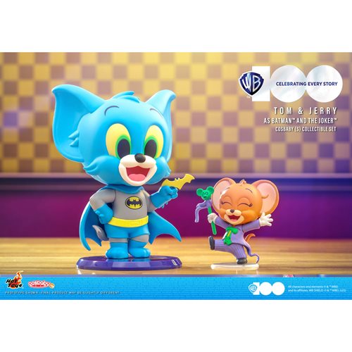 Tom and Jerry Cosbaby Batman and The Joker Collectible Set - Entertainment Earth Exclusive
Tom and Jerry Hot Toys Mini-Figures.cosb1024