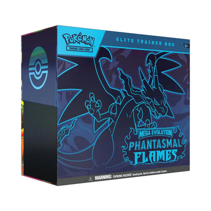 Pokémon TCG: Mega Evolution – Phantasmal Flames Elite Trainer Box (ETB)