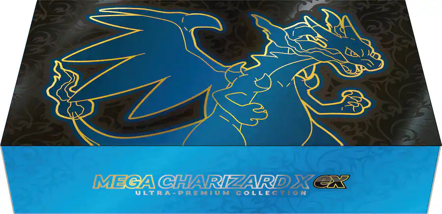 okémon TCG: Mega Charizard X ex Ultra-Premium Collection – Factory Sealed