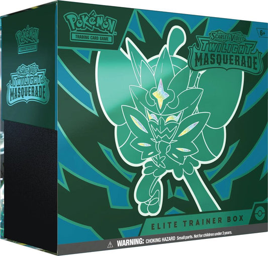 Pokémon TCG: Scarlet & Violet – Twilight Masquerade Elite Trainer Box (ETB)