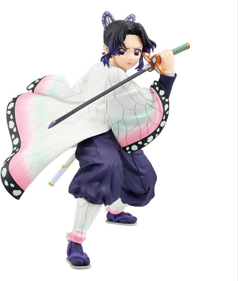 Banpresto Demon Slayer Shinobu Kocho MAXIMATIC Figure – Kimetsu no Yaiba Bandai Spirits. items# 281323