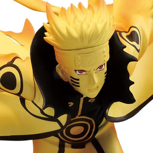 Naruto: Shippuden Vibration Stars Naruto Uzumaki VI Statue. Naruto Banpresto Statues and Busts. #SAN28898