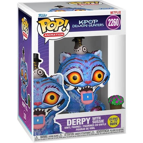 Funko Pop! Animation: KPop Demon Hunters – Derpy with Sussie Glow-in-the-Dark #2260
