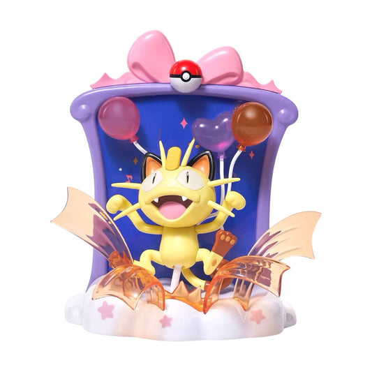 Meowth Pokémon Happy Party Photo Frame Diorama Figure – JAKA