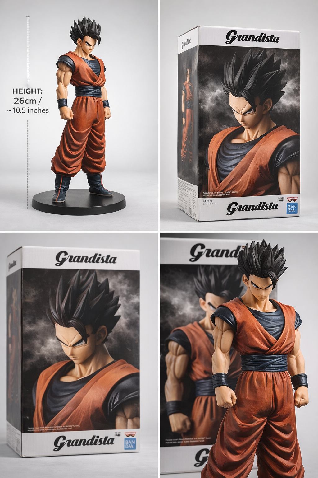 Dragon Ball Z Gohan Grandista Figure – Resolution of Soldiers. Item: #JAN17976