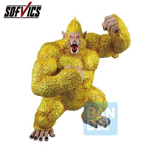 Dragon Ball GT Golden Great Ape Goku Vs Omnibus Ultimate Ichibansho Statue. Item Number: BLFBAS67097