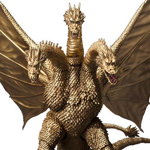 Godzilla vs Gigan 1972 King Ghidorah S.H.MonsterArts Action Figure
Godzilla Bandai Tamashii Nations Action Figures. Item Number: BLFBAS68734WN