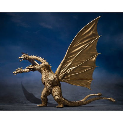 Godzilla vs Gigan 1972 King Ghidorah S.H.MonsterArts Action Figure
Godzilla Bandai Tamashii Nations Action Figures. Item Number: BLFBAS68734WN