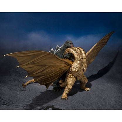Godzilla vs Gigan 1972 King Ghidorah S.H.MonsterArts Action Figure
Godzilla Bandai Tamashii Nations Action Figures. Item Number: BLFBAS68734WN