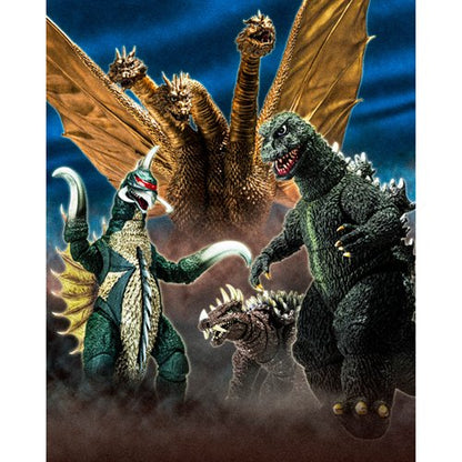 Godzilla vs Gigan 1972 King Ghidorah S.H.MonsterArts Action Figure
Godzilla Bandai Tamashii Nations Action Figures. Item Number: BLFBAS68734WN