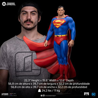 Superman DC Comics Trinity Legacy Replica 1:4 Scale Limited Edition Statue
Superman Iron Studios Statues and Busts
Item Number: RN56289
