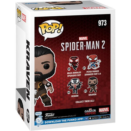 Spider-Man 2 Game Kraven Funko Pop! Vinyl Figure #973
Spider-Man Funko Funko Pop! Vinyl Figures