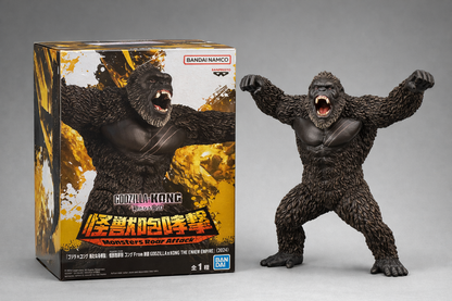 Godzilla x Kong: The New Empire Kong Monsters Roar Attack Statue
Godzilla vs. Kong Banpresto Statues and Busts
Item Number: SAN89429WNK