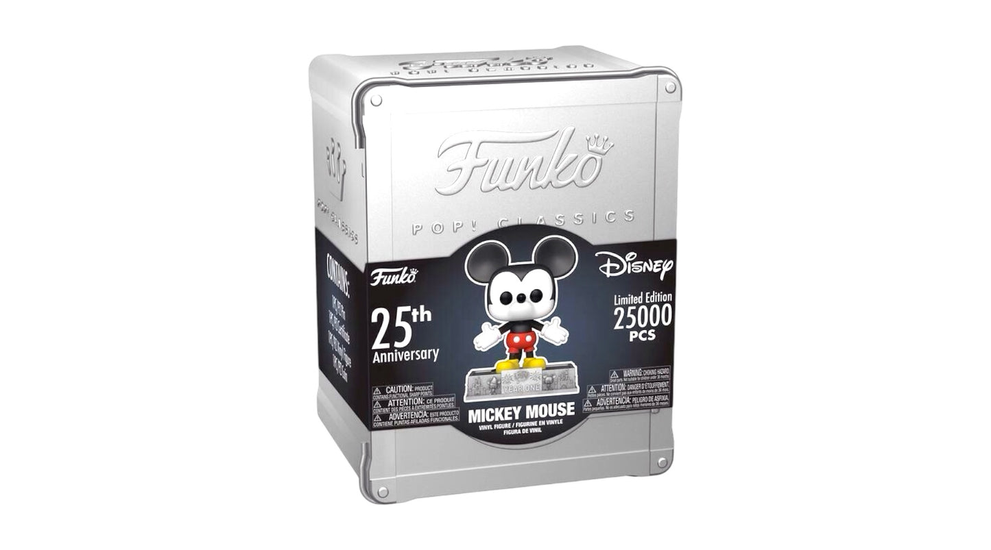 Funko Pop! Classics Disney Mickey Mouse 25th Anniversary Limited Edition Tin (25,000 pcs