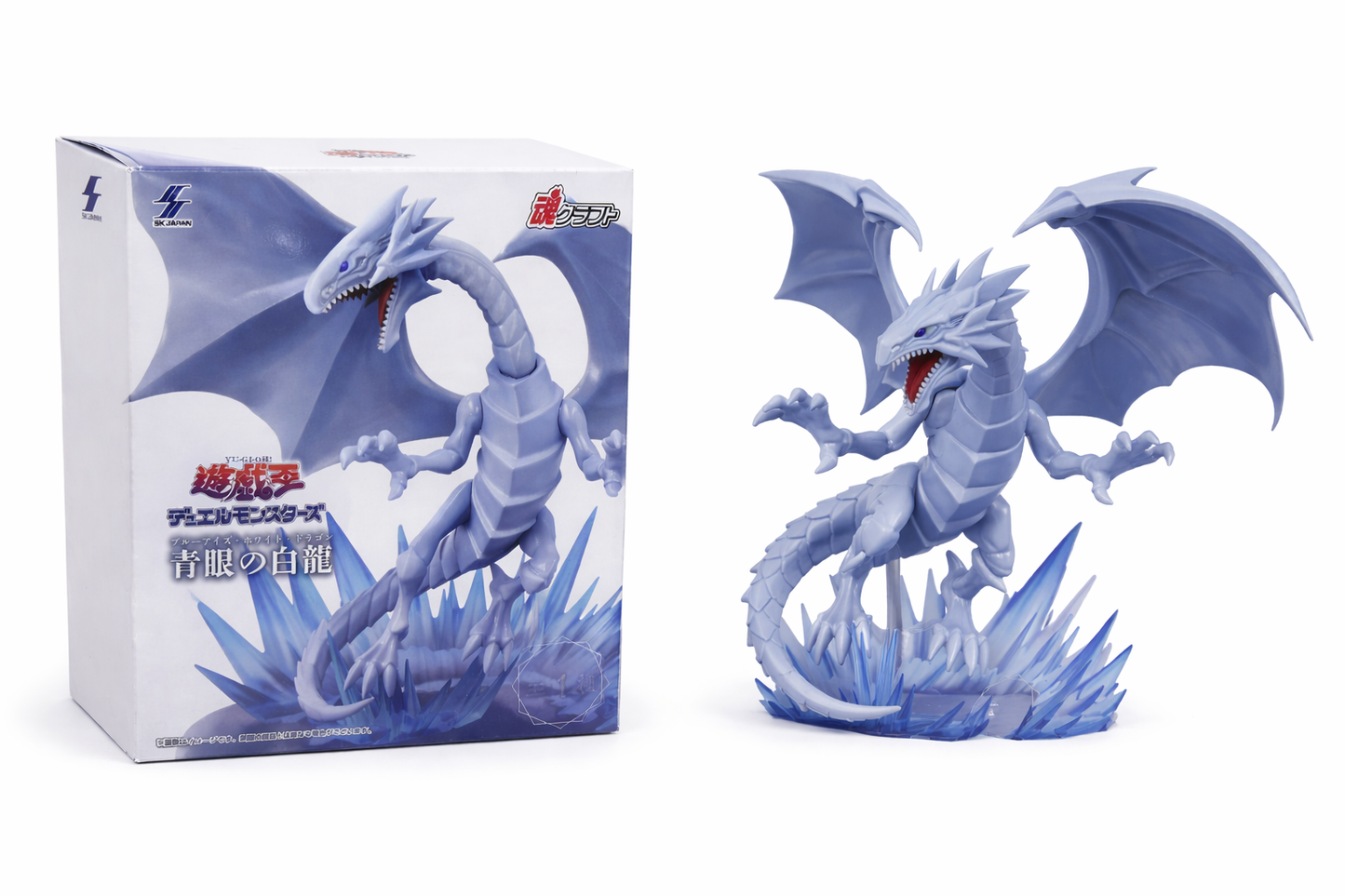 Yu-Gi-Oh! Blue-Eyes White Dragon Soul Craft Figure (20cm) – Official Konami