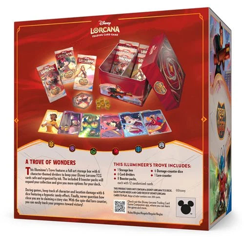 Disney Lorcana Set 8 Reign of Jafar Illumineer's Trove
Lorcana Ravensburger Trading Cards Games