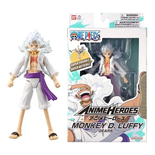 One Piece Luffy Gear 5 Anime Heroes Action Figure
One Piece Bandai Namco Action Figures
Item Number: BA37054WNK