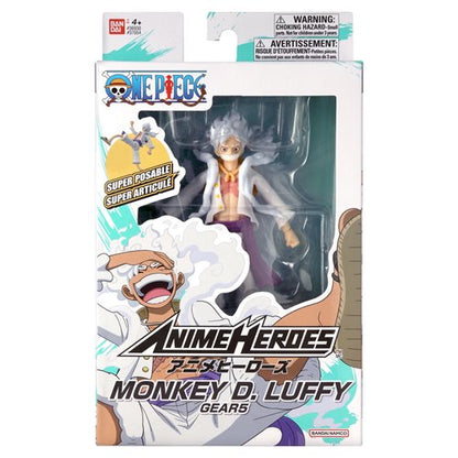 One Piece Luffy Gear 5 Anime Heroes Action Figure
One Piece Bandai Namco Action Figures
Item Number: BA37054WNK