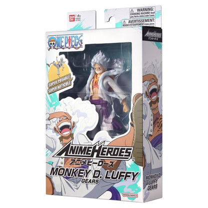 One Piece Luffy Gear 5 Anime Heroes Action Figure
One Piece Bandai Namco Action Figures
Item Number: BA37054WNK