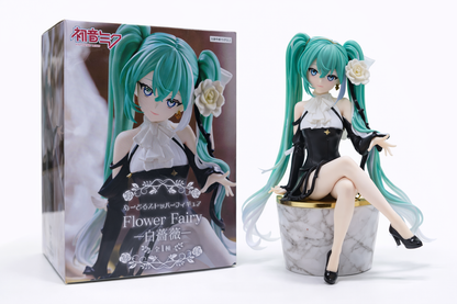 Vocaloid Hatsune Miku (Flower Fairy White Rose Ver.) Noodle Stopper Figure
BY FURYU - BRAND VOCALOID