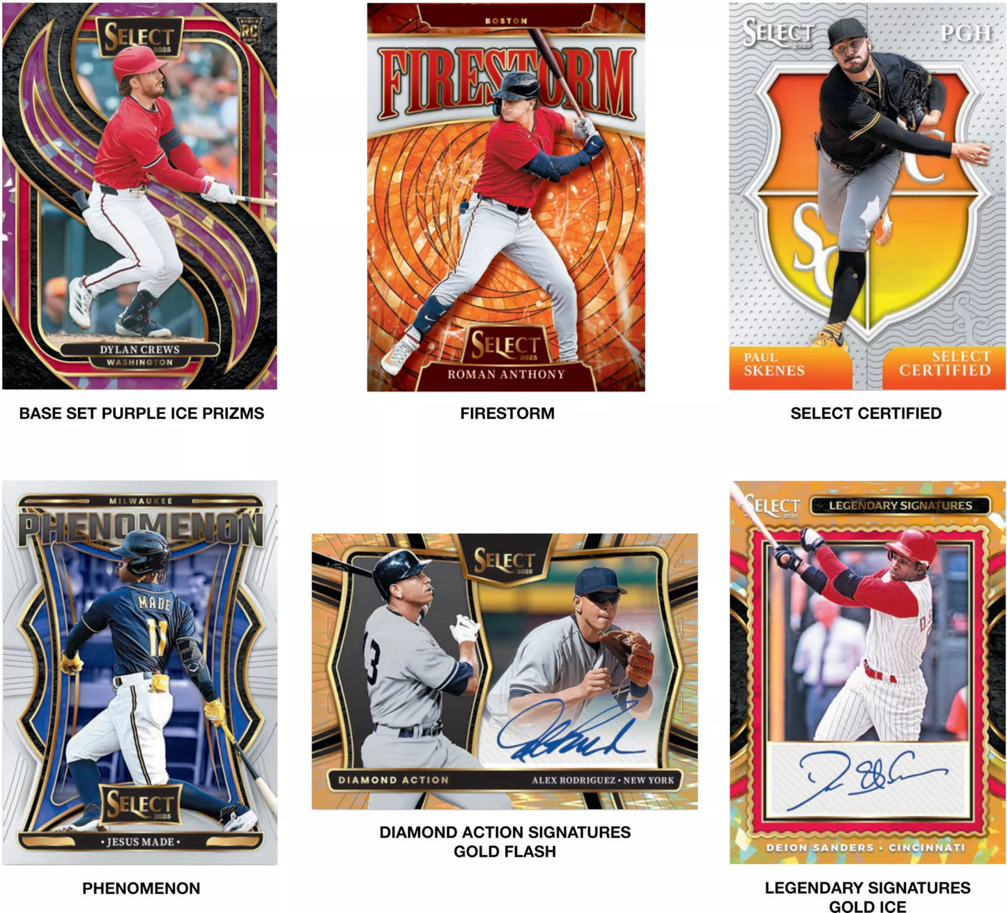 2025 Panini Select Baseball Mega Box