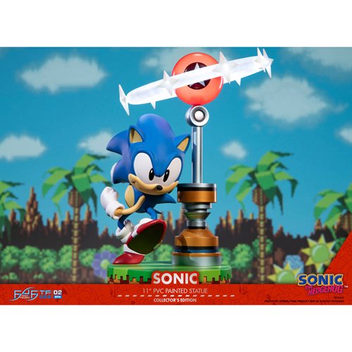 Sonic the Hedgehog Light-Up Sonic Collector's Edition 11-Inch Statue
Sonic the Hedgehog First 4 Figures Statues and Busts
Item Number: DH3011302WNK