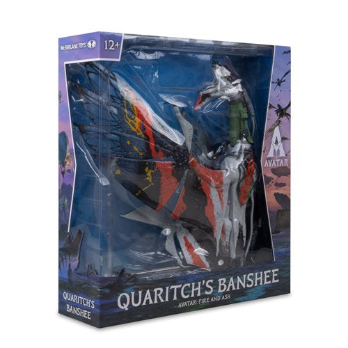 Avatar: Fire and Ash Quaritch's Banshee Action Figure
Avatar McFarlane Toys Action Figures
Item Number: MF16328WNK