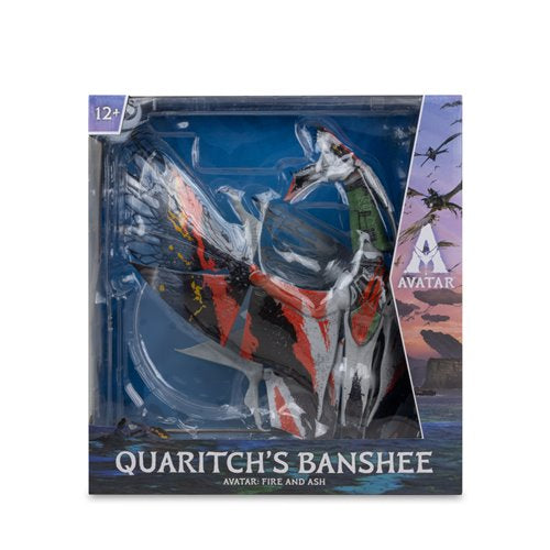 Avatar: Fire and Ash Quaritch's Banshee Action Figure
Avatar McFarlane Toys Action Figures
Item Number: MF16328WNK