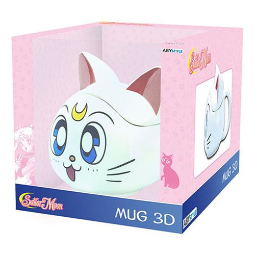 Sailor Moon Artemis 3D Sculpted Mug
Abysse America Sailor Moon Kitchen and Bar
Item Number: ABYMUG646WNK