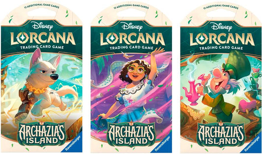 Disney - Lorcana: Archazia's Island Sleeved Booster - Styles May Vary