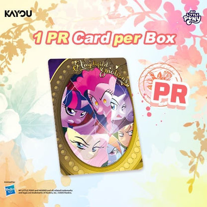 Kayou My Little Pony Friendship Eternal Cards – Moon Edition Display Box (24 Packs, 8 Cards Per Pack)