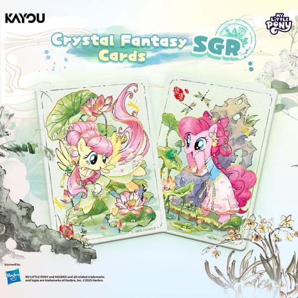 Kayou My Little Pony Friendship Eternal Cards – Moon Edition Display Box (24 Packs, 8 Cards Per Pack)