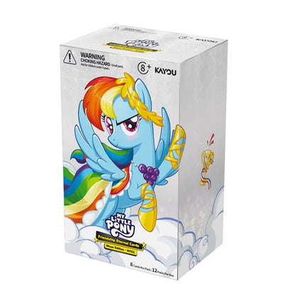 Kayou My Little Pony Friendship Eternal Trading Cards – Moon Edition NYCC Display Box (12 Packs, 8 Cards Per Pack)